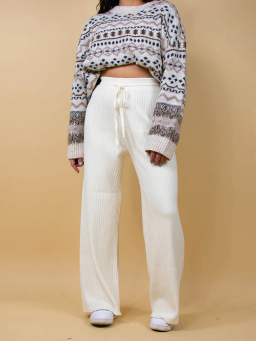 Whimsical Vibrance Drawstring Trousers