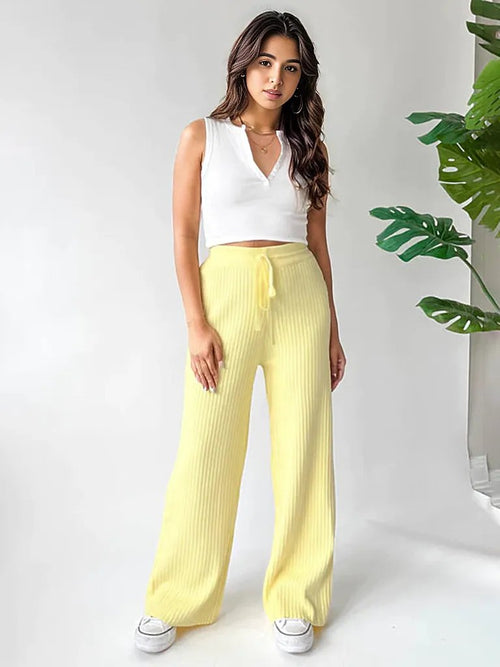 Whimsical Vibrance Drawstring Trousers