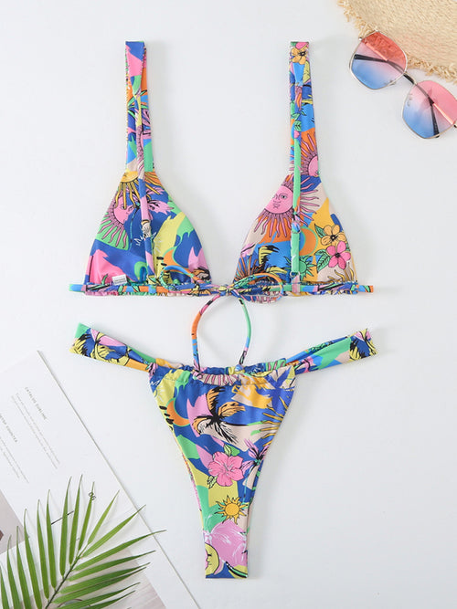 Enchanted Blooms: Backless Bikini of Love 🌸