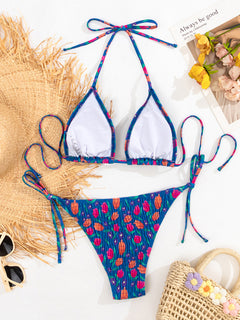 Enchanted Rose Goddess Bikini: Embrace Your Romance.