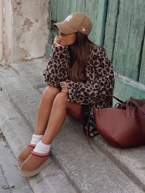 Unleash Your Wild Side with Leopard Print Jacket