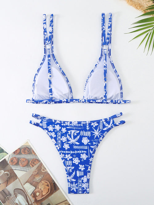 Enchanted Blooms Bikini: Goddess of the Shore