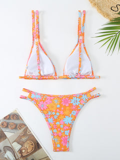 Enchanted Blooms Bikini: Goddess of the Shore