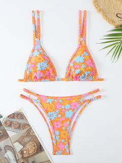 Enchanted Blooms Bikini: Goddess of the Shore