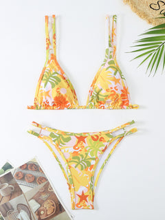 Enchanted Blooms Bikini: Goddess of the Shore