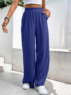 Chic Mid-Waist Straight Pants: All-Day Comfort & Style