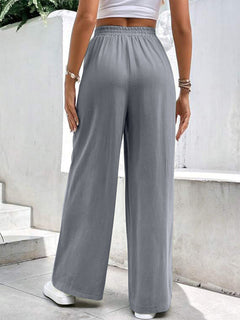 Chic Mid-Waist Straight Pants: All-Day Comfort & Style