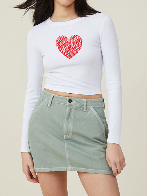 Be the Style Star in Heart Tee!