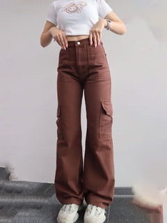 Comfy Chic Mid-Rise Pocket Trousers: Your New Favourite!