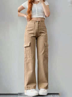 Comfy Chic Mid-Rise Pocket Trousers: Your New Favourite!