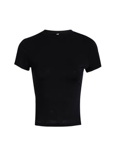 Y2K Chic Slim Fit Tee: Effortless Elegance!