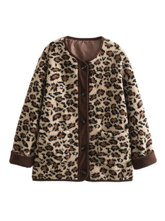 Wild & Stylish Leopard Print Jacket! 🐆