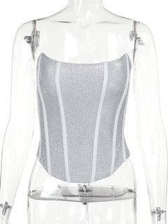 Sparkle & Shine Waist Vest: Shimmer in Style!