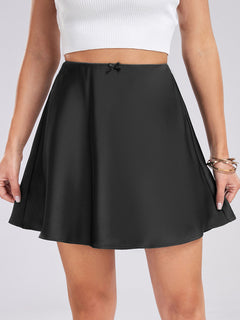 Elevate Your Style: High Waist Satin Skirt