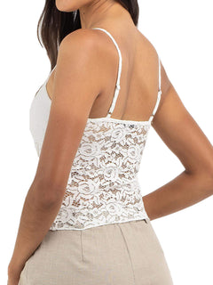 Lace V-Neck Camisole - Effortless Day to Night