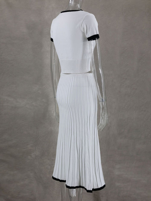 Chic Sophistication: Spring-Summer Dress Set
