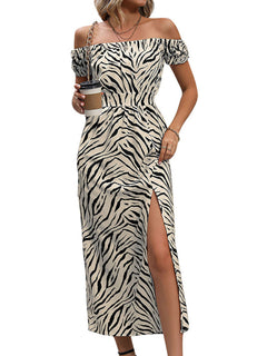 Grace Wild Elegance Animal Print Dress