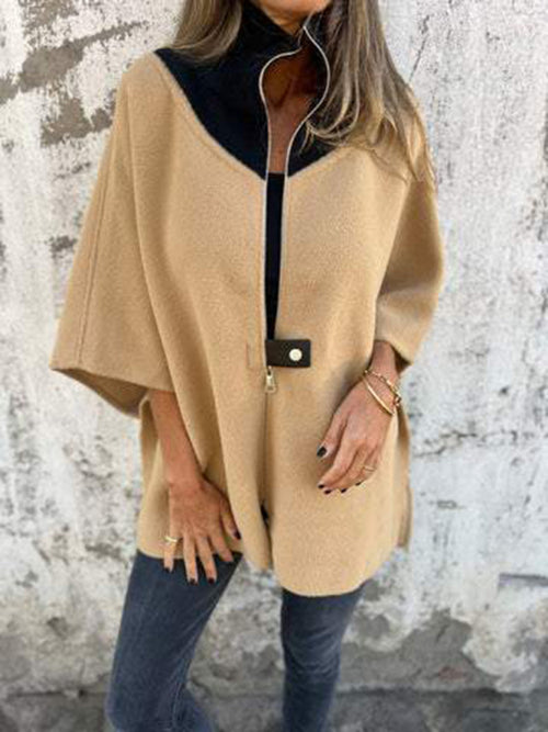 Charming Stand Collar Jacket for Cozy Autumn Days