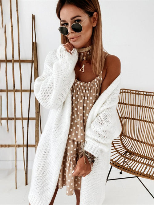 Cozy Clouds Loose Knit Cardigan