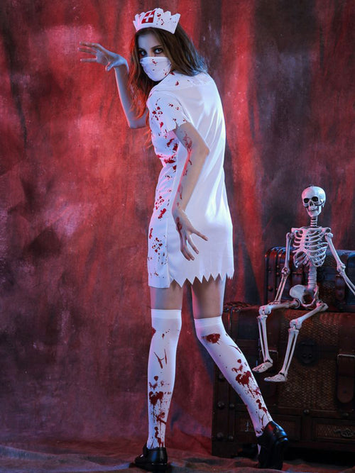 Halloween Horror Bloody Nurse: Elegantly Haunting