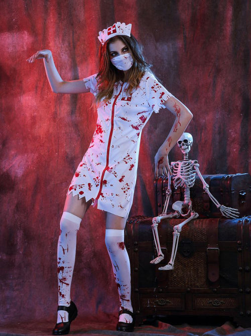 Halloween Horror Bloody Nurse: Elegantly Haunting