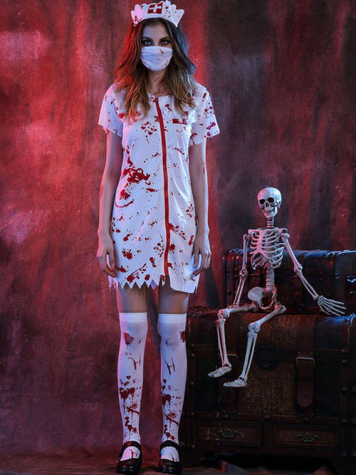 Halloween Horror Bloody Nurse: Elegantly Haunting