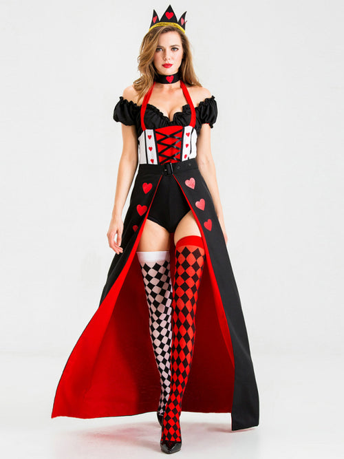 Queen of Hearts Regal Cosplay Ensemble 🌹