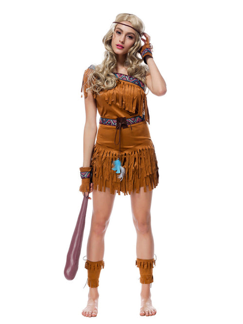 Indian Native Forest Hunter Costume: A Splendid Adventure