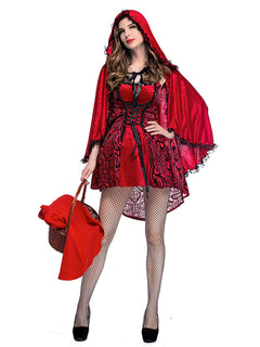Gothic Enchantment: Little Red Riding Hood Costume