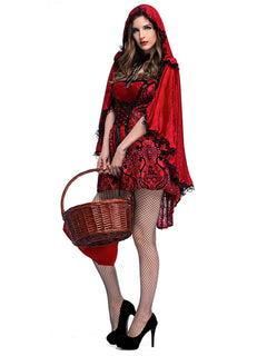Gothic Enchantment: Little Red Riding Hood Costume
