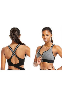 Zip Front Sports Bra: Fashion Meets Function