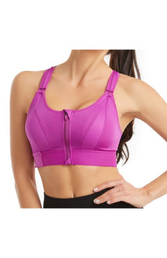 Zip Front Sports Bra: Fashion Meets Function