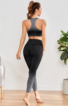 Seamless Stylish Yoga Set: Boost Your Confidence