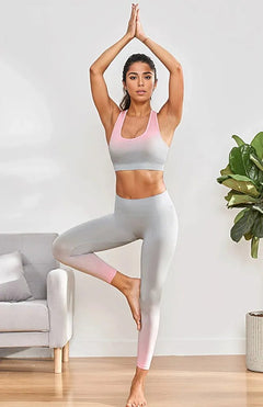 Seamless Stylish Yoga Set: Boost Your Confidence