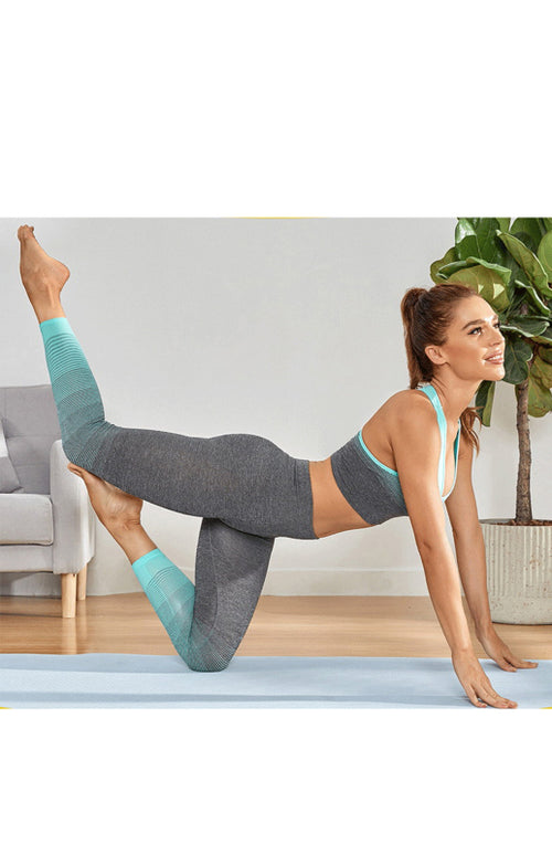 Seamless Stylish Yoga Set: Boost Your Confidence