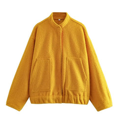 Enchanting Y2K Stand Collar Jacket